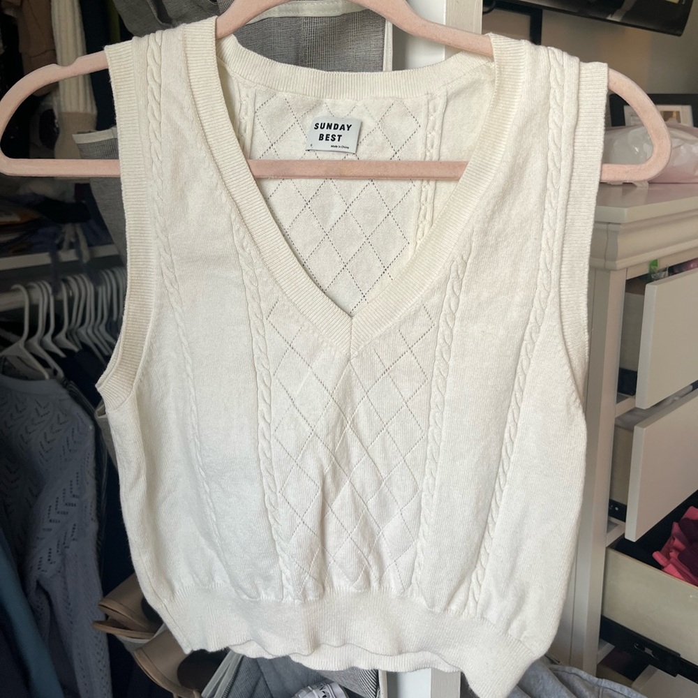 Aritzia sweater vest
